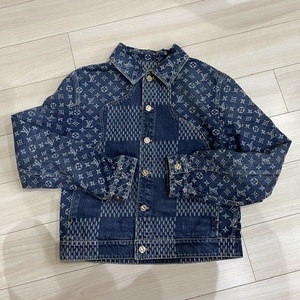 未使用 louis vuitton NIGO モノグラム デニム ジャケット 46