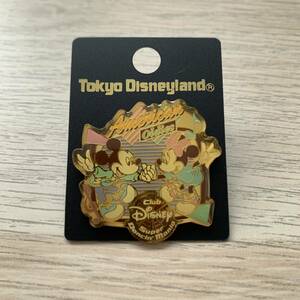 ディズニー TDL Club Disney アメリカンオールディーズ ピンバッジ★未使用