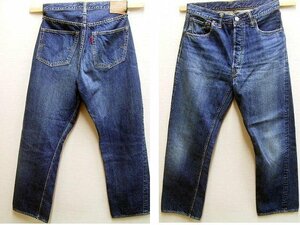 ◇即決[W32]未使用品 WAREHOUSE 1001 セコハン USED WASH 濃 2ND-HAND ビンテージ加工 デニム パンツ■4043