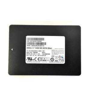 S61128156 SAMSUNG SATA 240GB 2.5インチ SSD 1点 使用時間:1【中古動作品】