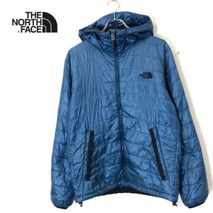 1N1801-D◆ THE NORTH FACE ノースフェイス RED POINT LIGHT HOODIE 中綿ジャケット フーディー ◆ sizeM ブルー系 ナイロン