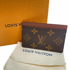 未使用 ルイヴィトン LOUIS VUITTON レディース カルト サーンプル カードケース モノグラム M61733