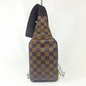 【中古】LOUIS VUITTON ルイヴィトン ダミエ ジェロニモス N51994 ボディバック メッセンジャーバッグ