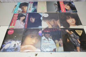 中森明菜 LPレコード 13枚まとめてポシビリティ/ビターアンドスウィート/エトランゼ/メモワール 他 80年代アイドル 昭和歌謡（A3493）