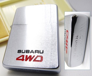 スバル SUBARU ４WD デカスラ zippo ジッポ　1985年 未使用