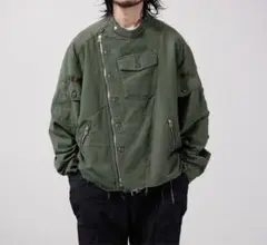 希少 OLD PARK Oversized Riders Jacket