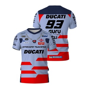 シャツ　ピット　クルー　ウェア　サーキット　　チーム　DUCATI　ドゥカティ　モト　GP　レース