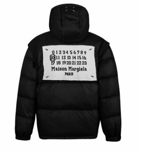 Maison Margiela マルタンマルジェラ　メンズ　ダウンコート　背中ロゴ　フード付き　S-XL　サイズ選択可能　MM6　