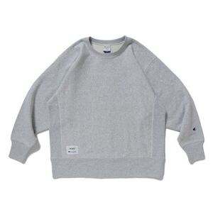 WTAPS ダブルタップス 21AW C8-T016 × Champion チャンピオン CREW REVERSE WEAVE リバースウィーブ クルーネック M