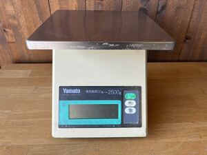 大和製衡 YAMATO デジタル上皿はかり UDS-1100 使用範囲 20g～2500g デジタルスケール 業務用