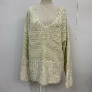 ROSE BUD FREE ローズバッド ニット、セーター 長袖 Knit Sweater 白 / ホワイト / 10040716