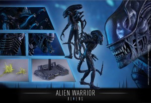 未開封 HOT TOYS 『エイリアン２』 ウォーリアー バトルダメージ版 MMS354 ムービーマスターピース ALIEN Warrior ホットトイズ フィギュア