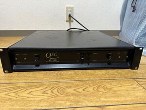  レア 希少 通電確認済 QSC MX1500 PAパワーアンプ Dual Monaural Amplifier 音響機器 ジャンク