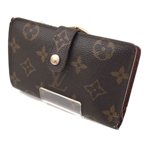 △△ LOUIS VUITTON ルイヴィトン モノグラム ポルトフォイユ ヴィエノワ M61674 ブラウン 傷や汚れあり