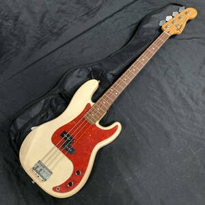 Fender フェンダー MEXICO 4弦 プレシジョンベース エレキベース メキシコ製 Serial No.MN620528 クリーム系 ソフトケース付 ★ 簡易検査品