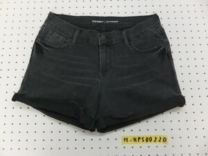 OLD NAVY オールドネイビー レディース 裾ロールアップ ボーイフレンドショートパンツ 黒