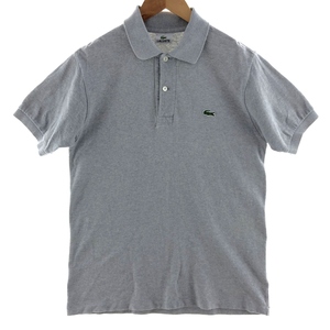 古着 ラコステ LACOSTE 半袖 ポロシャツ 3 メンズS /eaa381391