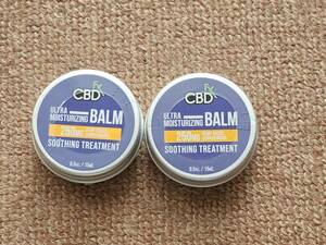 CBD FX ウルトラ　モイスチャライジング　バーム　ULTRA MOISTURIZING BALM CBD含有量250mg OVX 15ml soothing treatment 未開封 2個セット