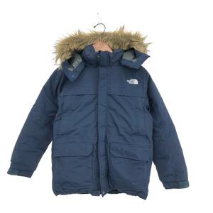 ◆THE NORTH FACE ザノースフェイス ダウンジャケット キッズサイズ150◆NDJ91860 ネイビー キッズ アウター 子供服 マクマードパーカ