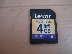 T★Lexar SDHCカード 4GB ★送料84円