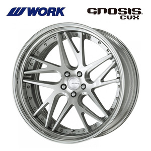 送料無料 ワーク GNOSIS CVX STEP RIM ディープコンケイブ DEEP RIM Wdisk 12J-20 +69～－58 5H-100 【4本セット 新品】