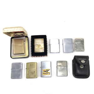 ジッポー 10K GOLD FILLED オイルライター 保存ケース付 他 千と千尋の神隠し デザイン 等 喫煙具 計9点 セット
