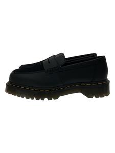 Dr.Martens◆Penton Bex Square Loffer/ローファー/UK8/BLK/31303001