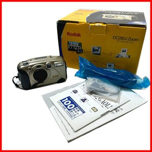 中古●KODAK/コダック デジタルカメラ DC280J●コンパクトデジタルカメラ 通電確認済み 撮影確認済み やや難あり 札幌