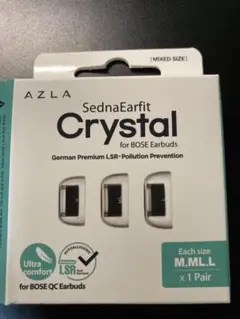 SednaEarfit Crystal for BOSE(ML, L)、 M無し