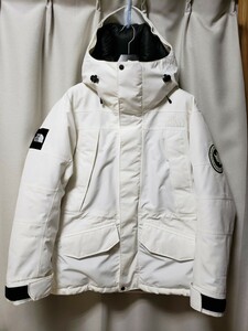 THE NORTH FACE（ザノースフェイス）Undyed Antarctica Parka アンダイドアンタークティカパーカ ダウンジャケット ホワイトND92239XL