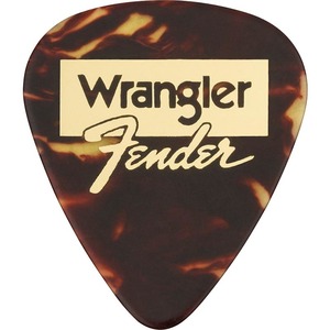 Fender and Wrangler Picks, 351 Shape, Tortoiseshell, (8) ピック (フェンダー)