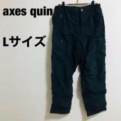 【axes quin/アクシーズクイン】カーゴパンツ　メンズ　ウエストゴム　L