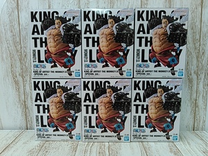 He7798-099♪【100】未使用 ワンピース KING OF ARTIST THE MONKEY.D.LUFFY SPECIAL ver. モンキー・D・ルフィ 6個セット