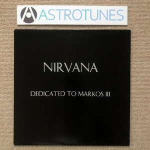激レア ニルヴァーナ(英) Nirvana(UK) 1998年 LPレコード Dedicated To Markos III イタリア盤 オリジナルリリース盤 180g重量盤