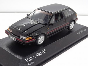 Volvo 480 ES 1986 Black 未使用 MINICHAMPS 400 171520 ボルボ