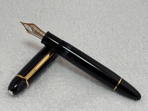 【125-1】1円〜 MONTBLANC モンブラン マイスターシュテック No.149 万年筆 シリアル刻印アリ ペン先 4810 M 18K 750 メンズ 同梱不可