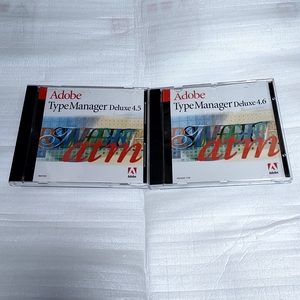 【中古】Adobe Type Manager Deluxe 4.5&4.6　Macintosh用