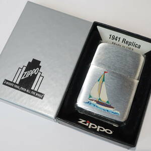 ZIPPO 1941復刻モデル ヨット 2001年製 タウン＆カントリー 未使用