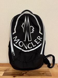 MONCLER CUT BACKPACK モンクレール BLACK 新品未使用 バックパック タグ付き