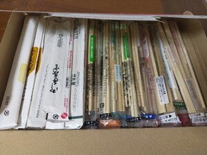 【まとめ売り】割り箸 約65膳 割りばし 箱にて送付 匿名配送 割箸