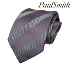 美品 ポールスミス PaulSmith レジメンタル ネクタイ