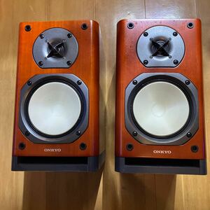 【不定期終了“超”SALE】 オンキョー ONKYO　スピーカー　D-N9X　美品・動作OK・リアルウッド