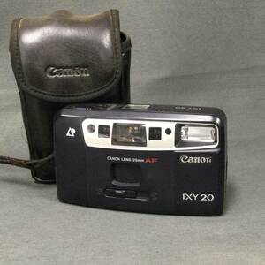 060516 GZ-04443 Canon キャノン IXY 20 25mm APSレンズシャッター式カメラ フィルムカメラ ブラック ジャンク品