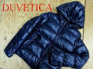 ★デュベティカ DUVETICA★アダラ ADHARA レディース フーディダウンジャケット ネイビー★R60922012A