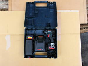 動作品　Bosch Professional(ボッシュ) 14.4V バッテリーインパクトドライバー [GDR14.4V-LIN]/充電器/バッテリー/ケース付