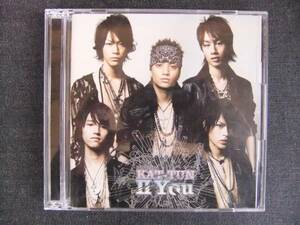 CDアルバム-4　　　　KAT-TUN　Ⅱ　YOU　　　帯付き　2枚組