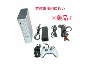 【本体未使用に近い美品】Microsoft 　XBOX 360　マイクロソフト 　【１週間保証】