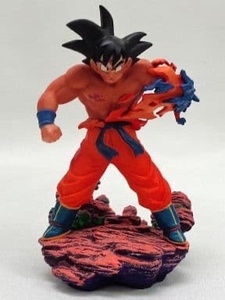 新品未開封品　悟空本気に(彩色) 「ドラゴンボールカプセル 激闘・宇宙一の強戦士 サイヤ人編」ドラカプ