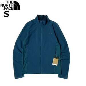 1円～!売切!【正規新品】THE NORTH FACE◆HYBRID WITH FUTUREFLEECE FULL ZIP フルジップ ジャケット US限定 軽量 スポーツ(S)青 180915-5