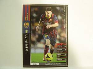 WCCF 2013-2014 黒 リオネル・メッシ　Lionel Messi No.10 FC Barcelona Spain 13-14 Special Card #236 Panini